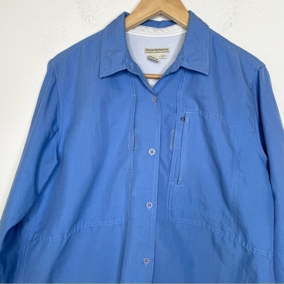 Royal Robbins vented roll tab long sleeve shirt large - Picture 2 of 16